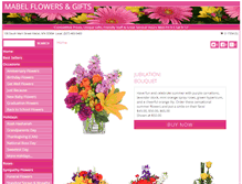 Tablet Screenshot of mabelflowers.com